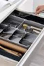 Joseph Joseph Grey Grey Drawer Store Expanding Cutlery Tray - Image 1 of 1