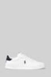 Polo Ralph Lauren Multi Leather Heritage Court II Trainers - Image 1 of 1