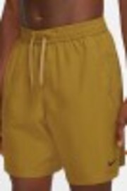 Nike Yellow Dri-FIT Form 7 Inch Unlined Training Shorts - Image 1 of 1