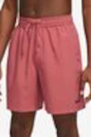 Nike Red Dri-FIT Form 7 Inch Unlined Training Shorts - Image 1 of 1