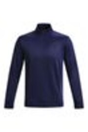 Under Armour Navy Fleece Quarter Zip Sweatshirt - Image 1 of 1
