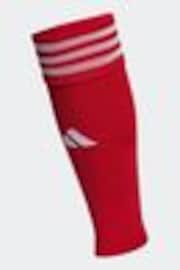 adidas Red Performance Team Sleeves Socks - Image 1 of 1