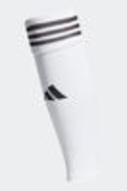 adidas White/Black Performance Team Sleeves Socks - Image 1 of 1