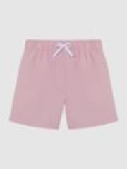 Reiss Soft Pink Wave Plain Drawstring Swim Shorts - Image 1 of 1