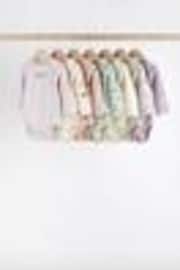 Multi Character Baby Long Sleeve Bodysuits 7 Pack - Image 1 of 1