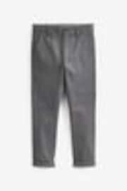 Charcoal Grey Skinny Fit Stretch Chino Trousers (3-17yrs) - Image 1 of 1