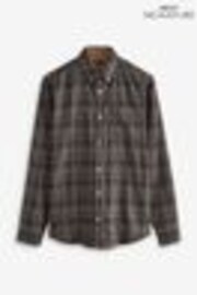 Black Signature Brushed Flannel Check Shirt - Image 1 of 1