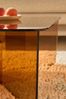 Buy MADE.COM Caramel Glass Oki Square Coffee Table from the Next UK online shop