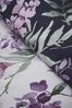 Catherine Lansfield Vorhang 'Living Wisteria' – 140x183 Cm, Weiß, Aus Leichtem Polyester, Mit Schlitzleiste