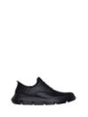 Skechers Black Wide Fit Mens Garza Slip In Trainers - Image 1 of 1