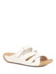 Pavers Cream Ladies Touch Fasten Mules - Image 1 of 1