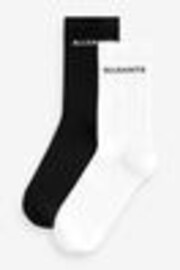 smALLSAINTS Black/White Logo Socks 2 Pack - Image 1 of 1