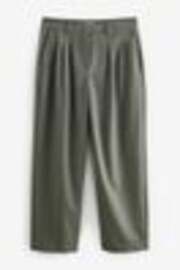 Olive Green Premium Wool Rich Tapered Trousers - Image 1 of 1