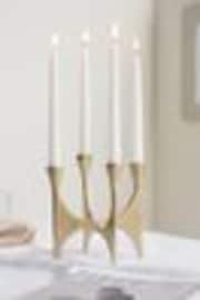 Gold Metal Candelabra - Image 1 of 1