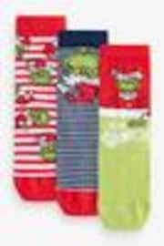 The Grinch Cotton Rich License Socks 3 Pack - Image 1 of 1