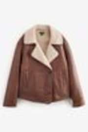Tan Brown Aviator Jacket - Image 1 of 1