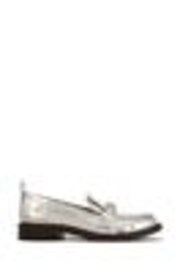 Sam Edelman Silver Christy Loafers - Image 1 of 1