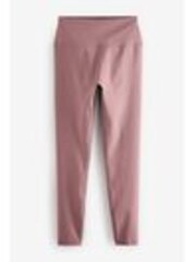 self. Mauve High Waist Leggings - Image 1 of 1