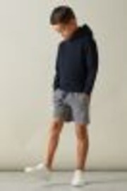 Reiss Navy Ellis 3-9 yrs Zig-Zag Drawstring Waist Shorts - Image 1 of 1