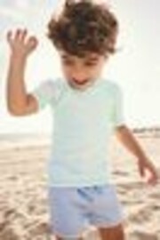 Green Stripe Rash Vest (3mths-7yrs) - Image 1 of 1