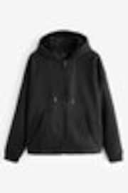 Black EDIT Zip Through Hoodie - Image 1 of 1
