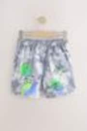 Black/White Graffiti Printed Swim Shorts (3-16yrs) - Image 1 of 1