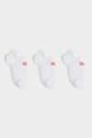 Sweaty Betty White Lightweight Trainer Socks 3 Pack - Image 1 of 1