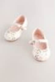 Floral - Zapatos estilo merceditas con cierre de velcro para ocasiones especiales - Imagen 1 de 1