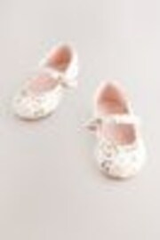 Floral - Zapatos estilo merceditas con cierre de velcro para ocasiones especiales - Imagen 1 de 1