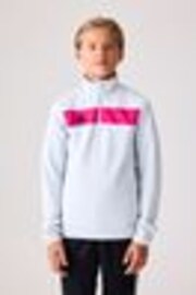 adidas Grey Tiro Essentials Quarter Zip Training Sweat Top - Image 1 of 1