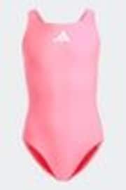 adidas Pink C Back Swimsuit - Image 1 of 1