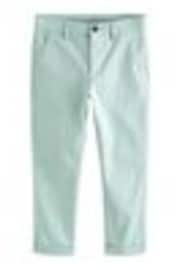 Green Skinny Fit Stretch Chino Trousers (3-17yrs) - Image 1 of 1