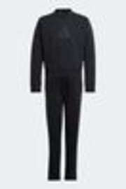 adidas Black Future Icons Logo Tracksuit - Image 1 of 1