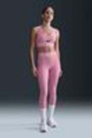 Nike Elemental Pink Pro Sculpt Dri-FIT High-Waisted Leggings - Image 1 of 1