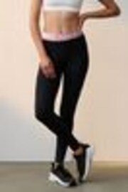 Nike Black Mid Pink Pro 365 Leggings - Image 1 of 1