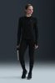 Nike Black Swift Dri-FIT UV Long Sleeve Crew Neck Running Top - Image 1 of 1