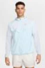 Nike Glacier Blue Dri-FIT Stride Woven Running Jacket - Image 1 of 1