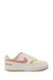 Nike Cream/Pink Gamma Force Trainers - Image 1 of 1