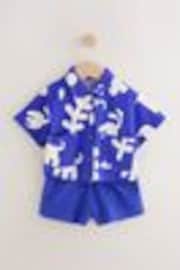 Blue Character 100% Cotton Short Sleve Shirt and Shorts Set (3mths-7yrs) - Image 1 of 1