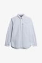 Superdry Blue Dark Essentials Oxford Shirt - Image 1 of 1