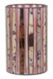 Fifty Five South Pink Gaia Mosaic Glass Candle Holder - Image 1 of 1