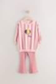 Pink Bee Sweatshirt and Flare Leggings Set (3mths-7yrs) - Image 1 of 1