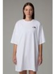 The North Face White The North Face Oversized Simple Dome 100% Cotton T-Shirt Dress - Image 1 of 1