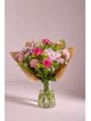 Pink Chrysanthemum and Roses Fresh Flower Bouquet - Image 1 of 1