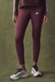 adidas Red TECHFIT 7/8 High Rise Leggings - Image 1 of 1