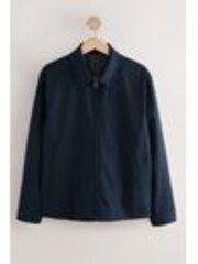 Navy Blue Seersucker Shacket - Image 1 of 1