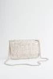 Silver Beaded Shoulder Bag - Image 1 of 1