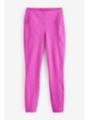 Skechers Pink Black GoFlex High Waisted Ribbed Leggings - Image 1 of 1