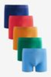 Bright Colour Cotton Rich Trunk Boxers 5 Pack - Image 1 of 1