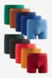Brights Blue/Red 10 pack A-Front Boxers - Image 1 of 1